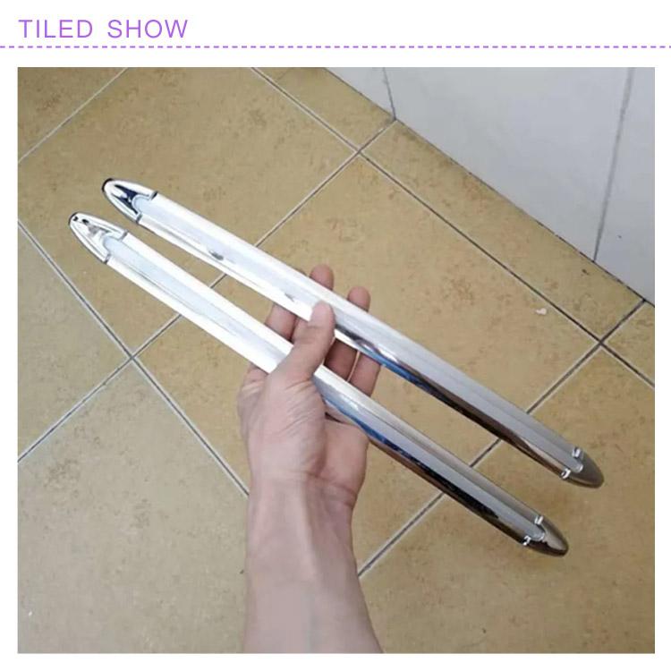 バンパー プロテクター シルバー メッキ 高級感 バンパーガード 2本セット リアバンパー プロテクター    フロントバンパー 保護 キズ防止 傷隠 |  | 07