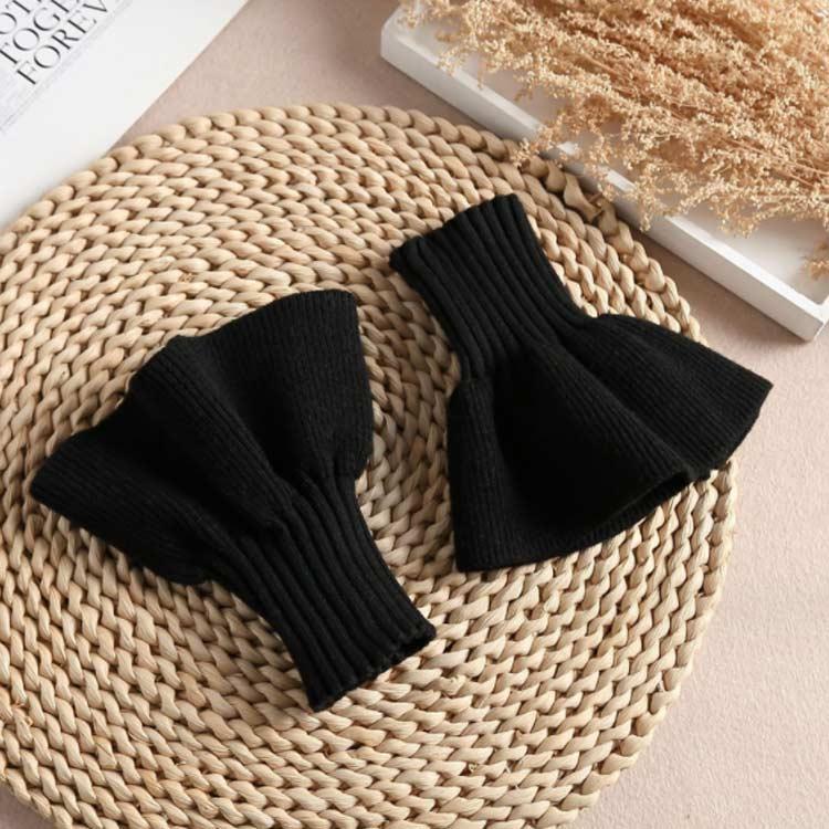 付け袖 ニット レディース フリル つけ袖 アクセサリー フリル袖  