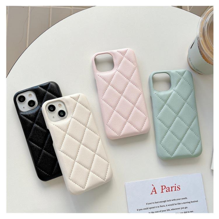 iPhone15 ケース キルティング スマホケース iPhoneケース 衝撃保護