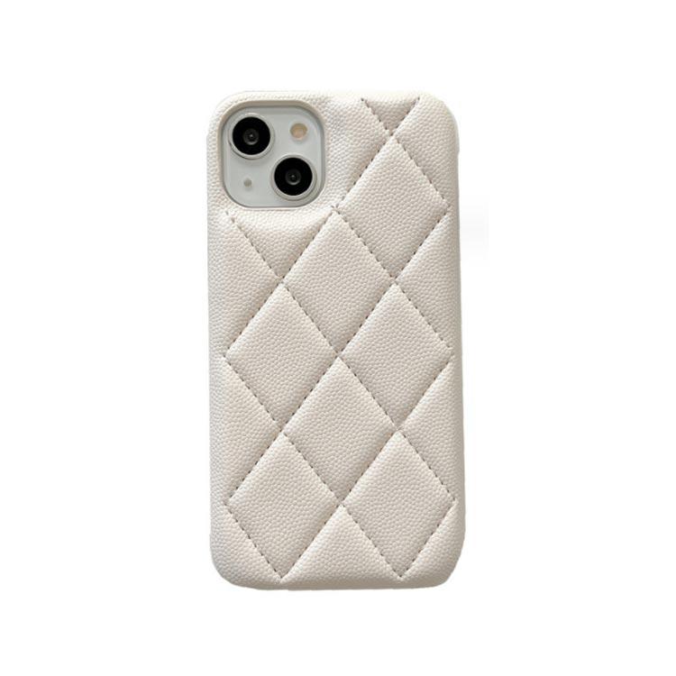【Iphone15】ホワイトキルティング柄　スマホケース iPhone15 ケース キルティング スマホケース iPhoneケース 衝撃保護