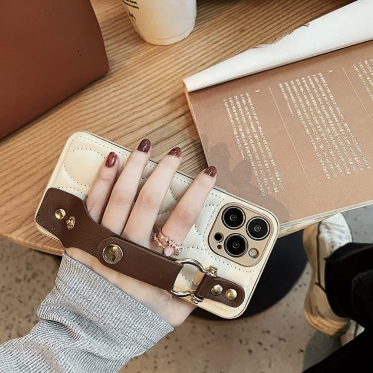 落下防止 ベルト付き キルティングケース 耐衝撃 キルティング