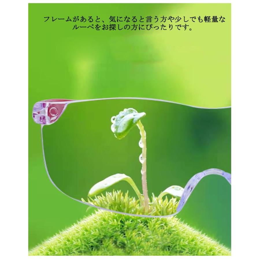 眼鏡型 拡大ルーペ 拡大鏡 3倍/5倍/8倍/10倍/12倍/16倍 ルーペ メガネ