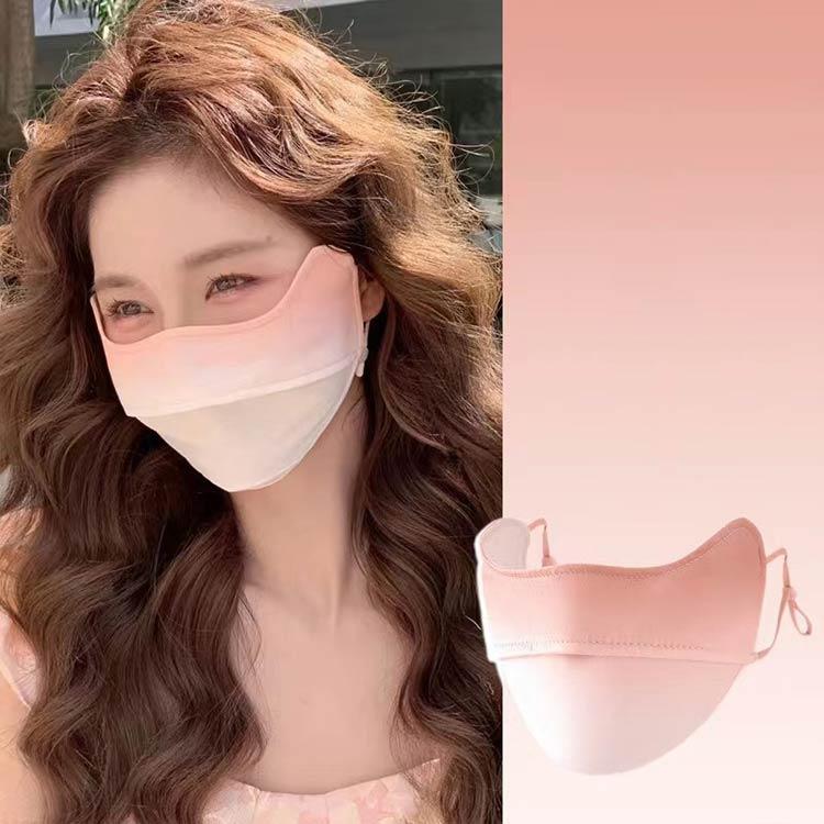 uvカット 冷感 マスク 夏用 小顔 日焼け防止 紫外線対策 バイ