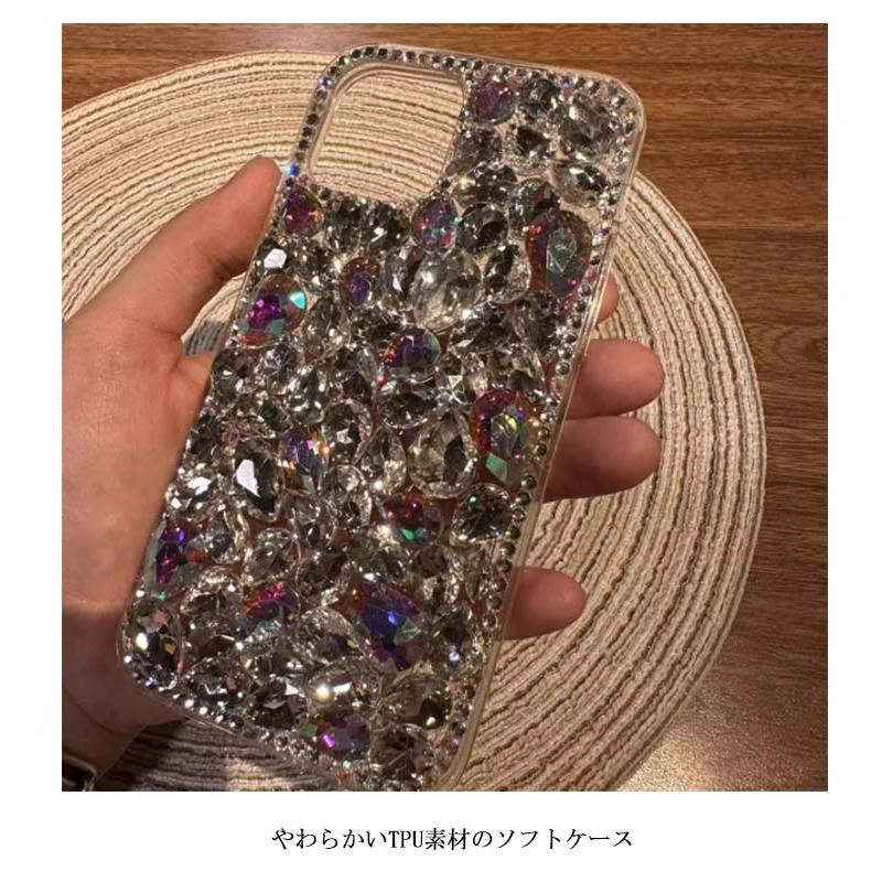 iphone16 ケース キラキラ ストーン Pro ラインストーン iphone15