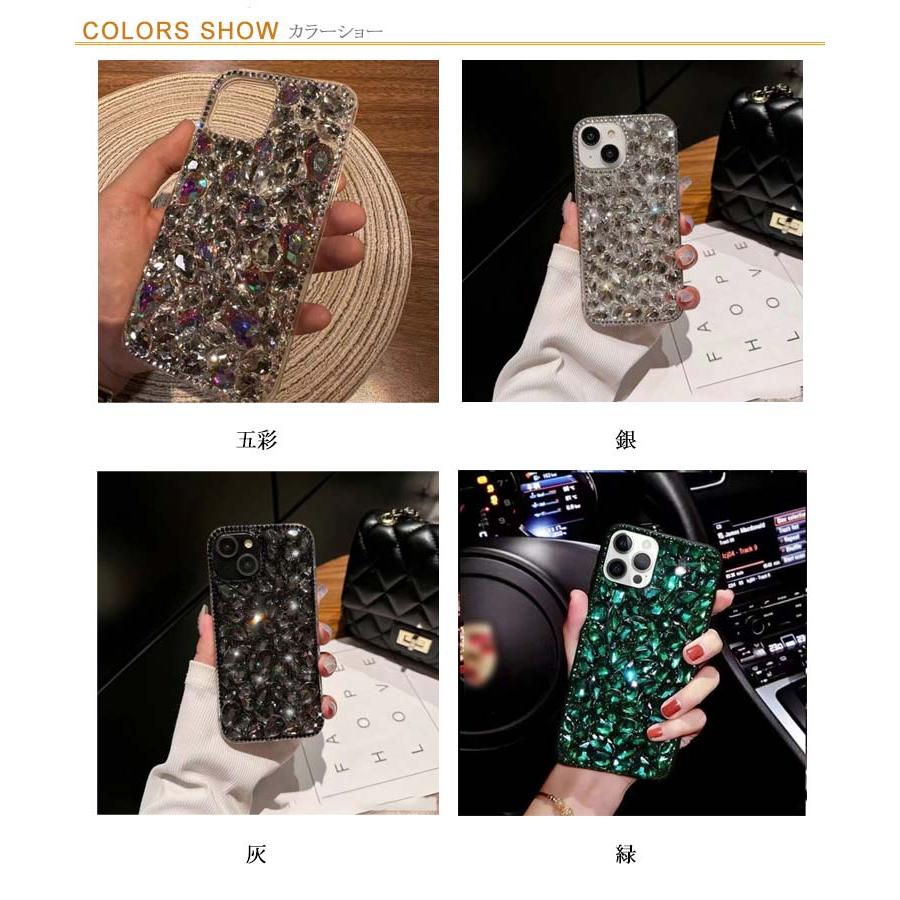iphone16 ケース キラキラ ストーン Pro ラインストーン iphone15