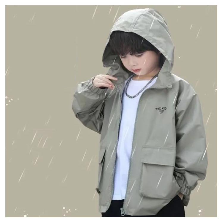 マウンテンパーカー キッズ ウインドブレーカー 撥水 男の子