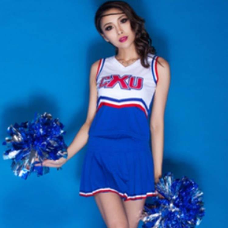 チアユニフォーム　セット限定価格あり 高品質 実物撮影 チアリーダー チアガール ユニフォーム 制服 二松学舎