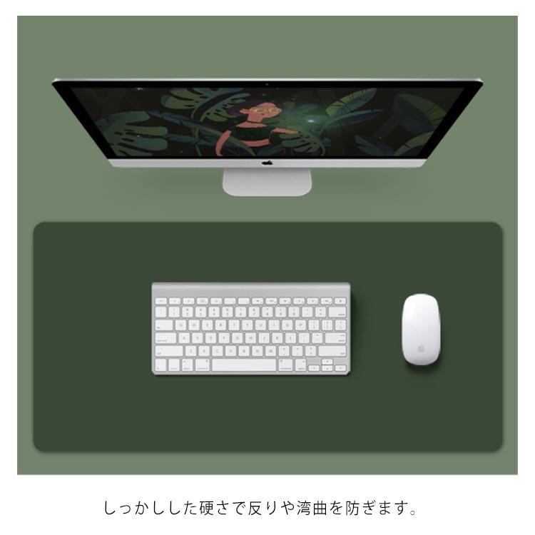 《60×30cm》超大型マウスパッド(ハード・ゲーミング) レザー調 デスクマット ゲーミングマウスパッド 大きい 大型 大 滑らか 大型マウスパッド |  | 15