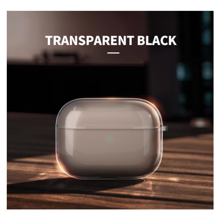 AirPods Pro ケース クリア カラビナ付 AirPods 1/2 ケース シリコン 耐衝撃 シンプル TPU 透明 カバー 衝撃 吸収 スリ |  | 15