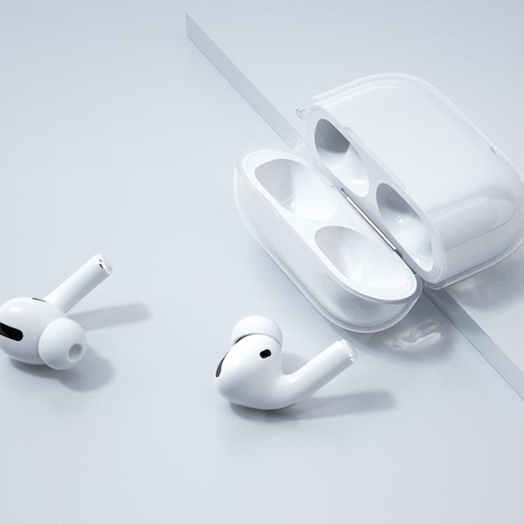 AirPods Pro ケース クリア カラビナ付 AirPods 1/2 ケース シリコン 耐衝撃 シンプル TPU 透明 カバー 衝撃 吸収 スリ |  | 03