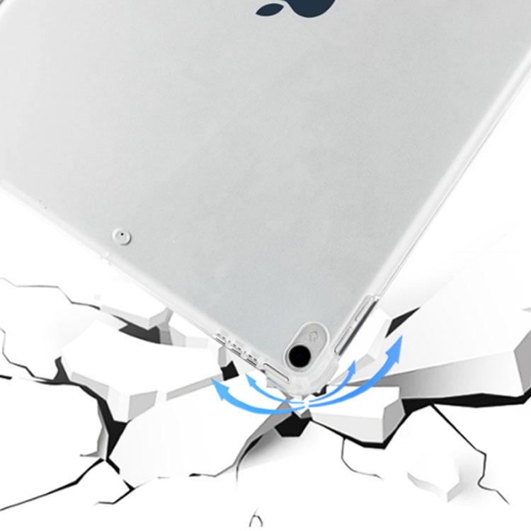 iPad 第7世代 ケース 軽量 タブレットカバー クリア TPU 背面 強化ガラスフィルム付 2点セット 送料無料 |  | 03