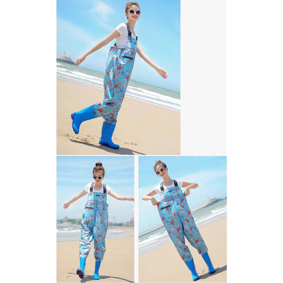 チェストハイ ウェーダー 長靴 おしゃれ レディース 釣り スーツ 防水