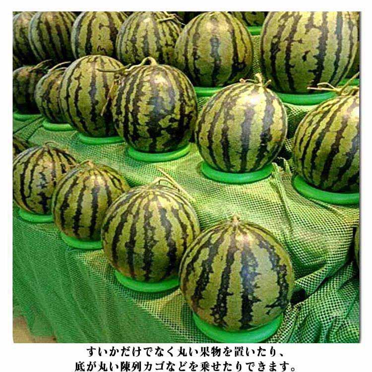 6個セット 輪っか リング 果物用 すいか用 かぼちゃ スイカサポート