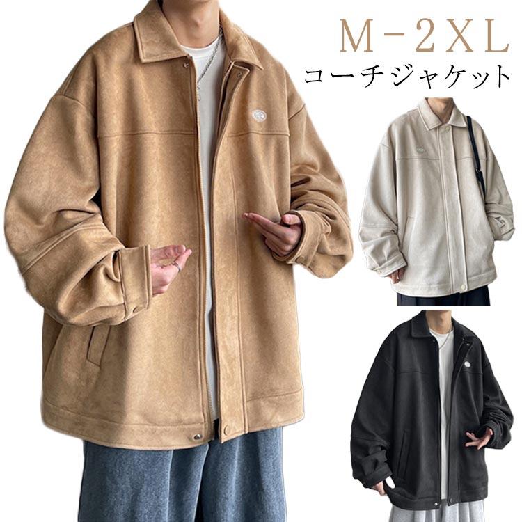 コーチジャケット メンズ ジャケット フェイクスエード アウター コーチジャケット メンズ ジャケット フェイクスエード アウター