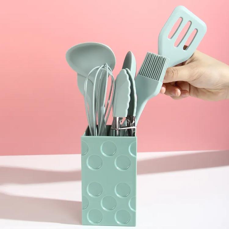 キッチンツール 子供用 8点セット ミニサイズ シリコン製 調理器具