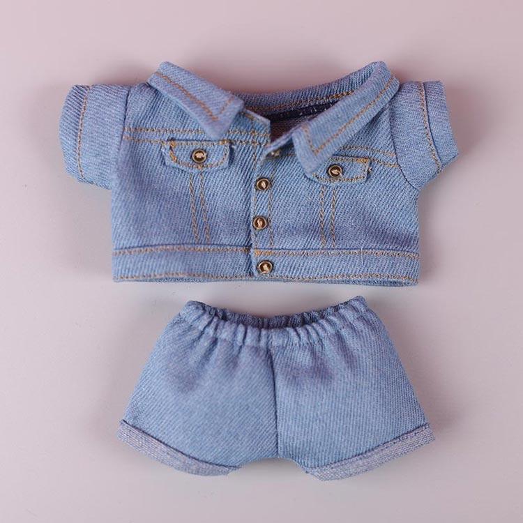 【ちびぬい服】ジージャンとパンツのセット デニムジャケットセット ちびぬい服 なにわ男子 ちびぬいジャケット