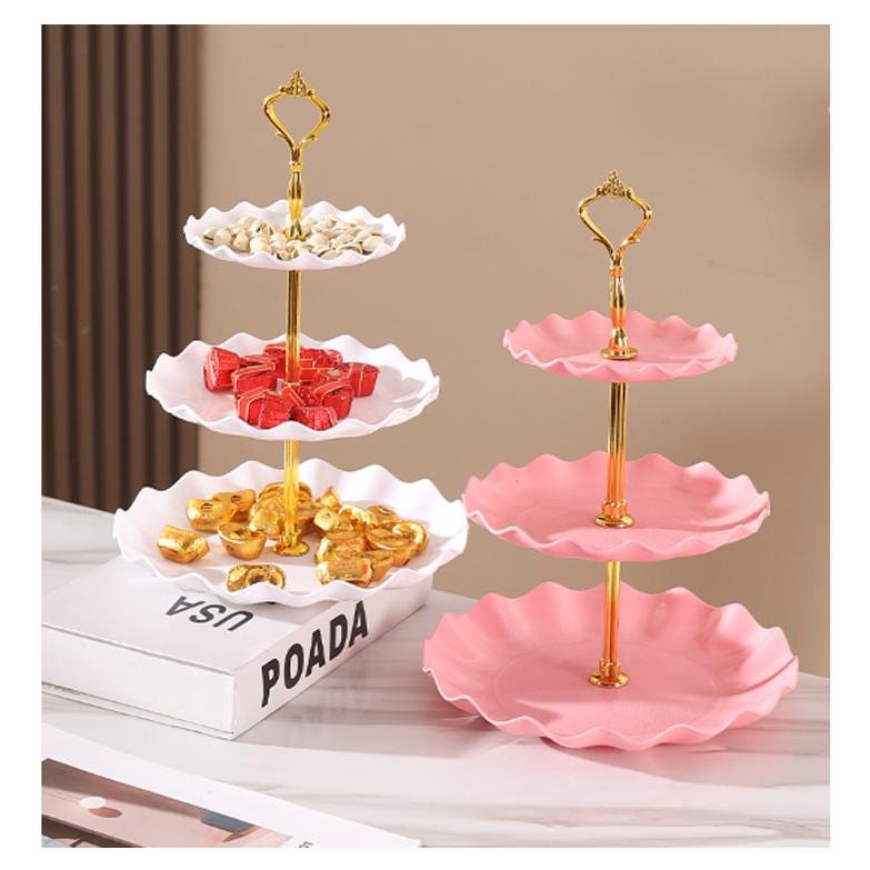 ケーキスタンド 3段 食器 アフタヌーンティースタンド アフタヌーン