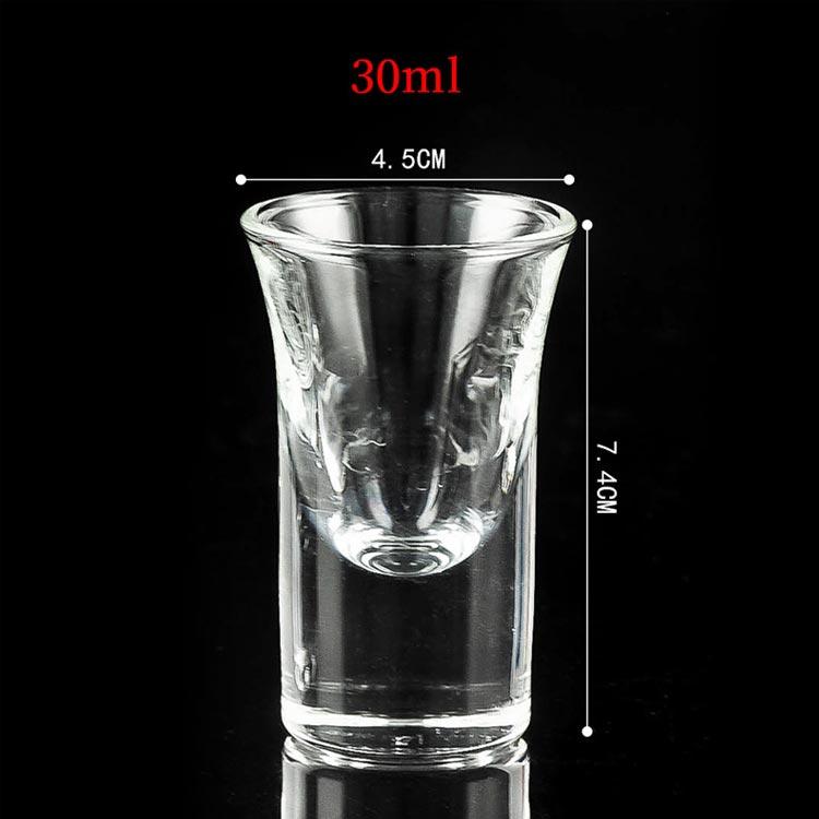 6点セット ショットグラス サービングトレイ付き 30ml 15ml ショット