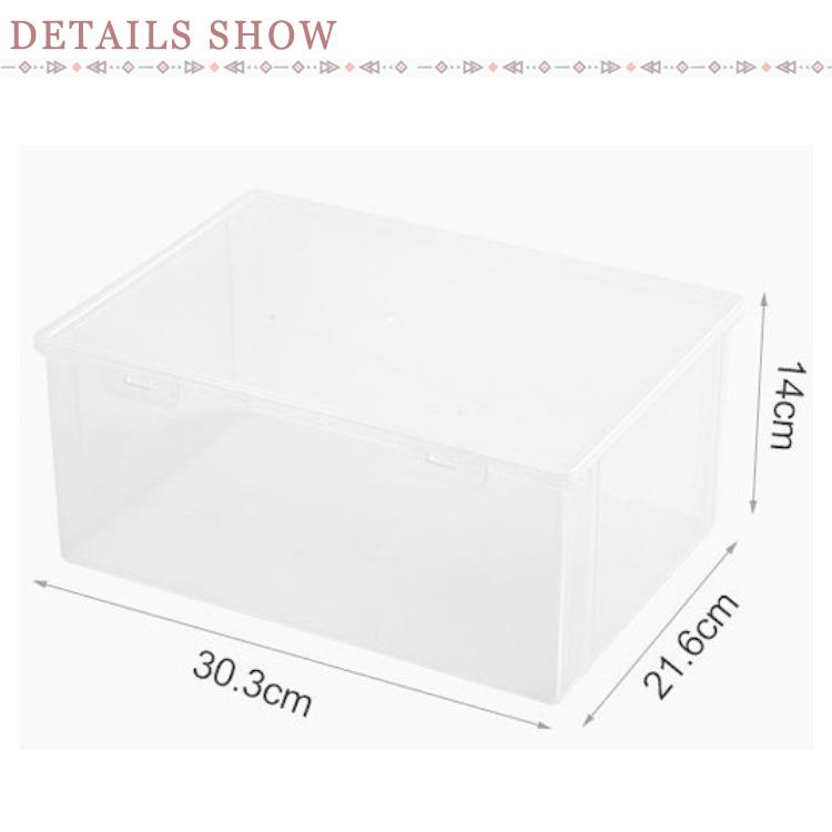 収納ケース 収納ボックス プラケース CDケース DVDケース フタ付き