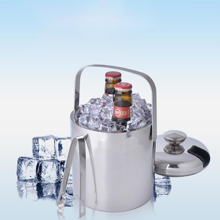 アイスペール セット 1.3L 蓋 トング スノコ付き 4点セット