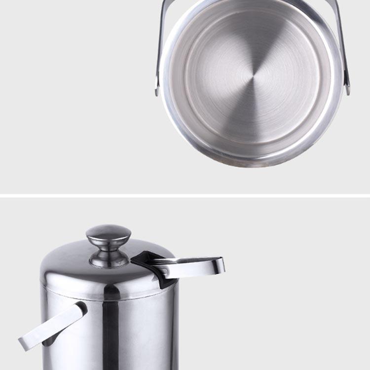 アイスペール セット 1.3L 蓋 トング スノコ付き 4点セット アイスペール セット 1.3L 蓋 トング スノコ付き 4点セット
