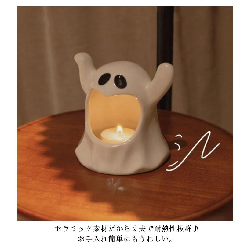 ハロウィン 飾り グッズ 置物 お化け ハロウィーン キャンドルホルダー