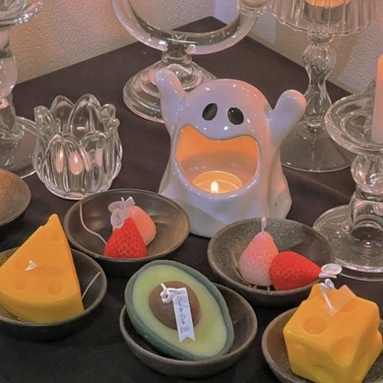 ハロウィン 飾り グッズ 置物 お化け ハロウィーン キャンドルホルダー