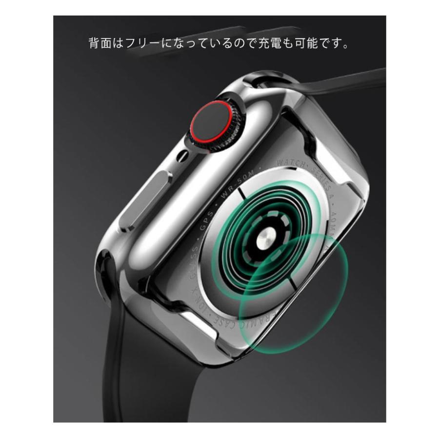 送料無料 アップルウォッチ カバー クリア ケース Apple Watch Series 38mm 40mm 42mm 44mm 保護 カバー 透明 |  | 11
