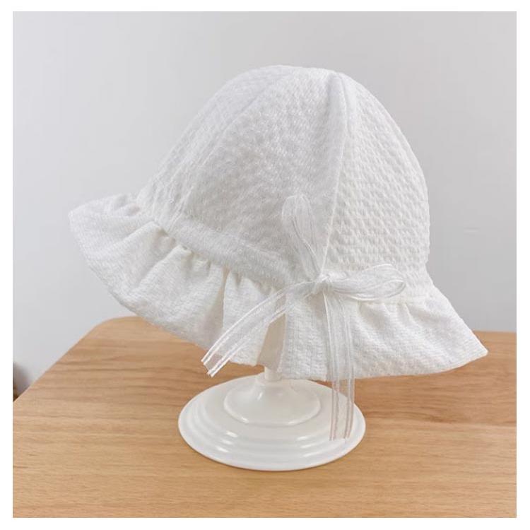 送料無料 ベビー 赤ちゃん 帽子 チューリップ ハット レース 刺繍 花柄