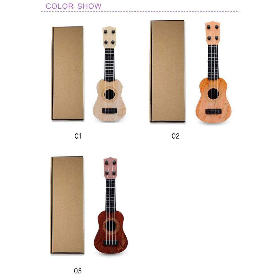 楽器玩具 ミニウクレレ 演奏可能 ギター ウクレレ 初心者 4弦 小型