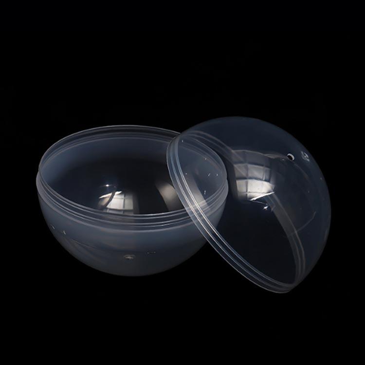 100個 カプセル 空カプセル 透明 ガチャガチャ用 景品 50mm 60mm 65mm