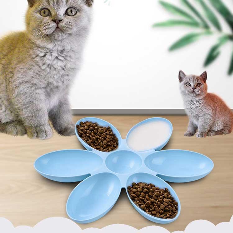 ペット食器 多頭飼い お皿 犬 猫 フラワーディッシュ 猫用食器