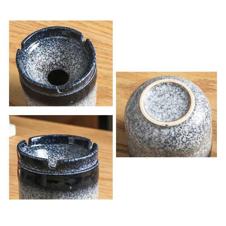 タバコ灰皿 灰皿 屋内 卓上灰皿 喫煙家用灰皿 蓋付き おしゃれ 業務用