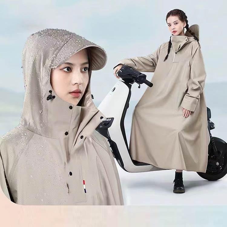 自転車 ロング メンズ 男女兼用 レインコート 防雨 防風 雨具 10000mm