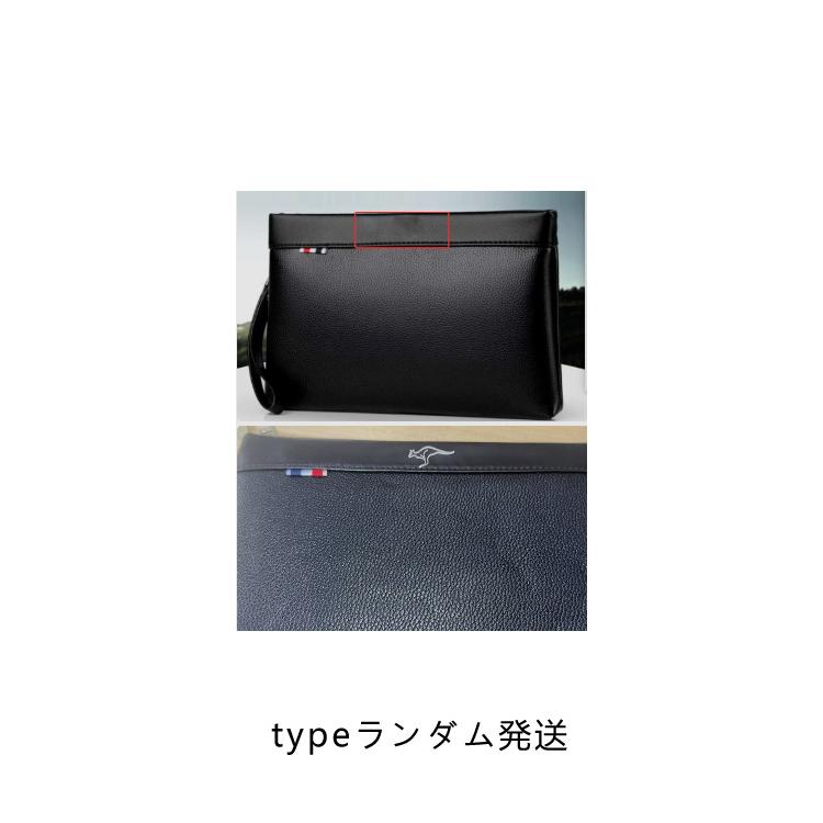 セカンドバッグ 通勤 クラッチバッグ ストラップ付き メンズ 小さめ