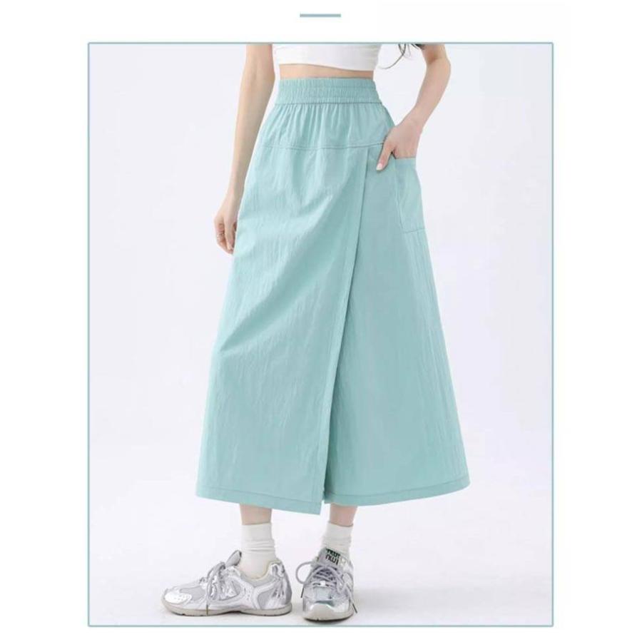 スカートパンツ 袴パンツ ガウチョパンツ ガウチョ レディース