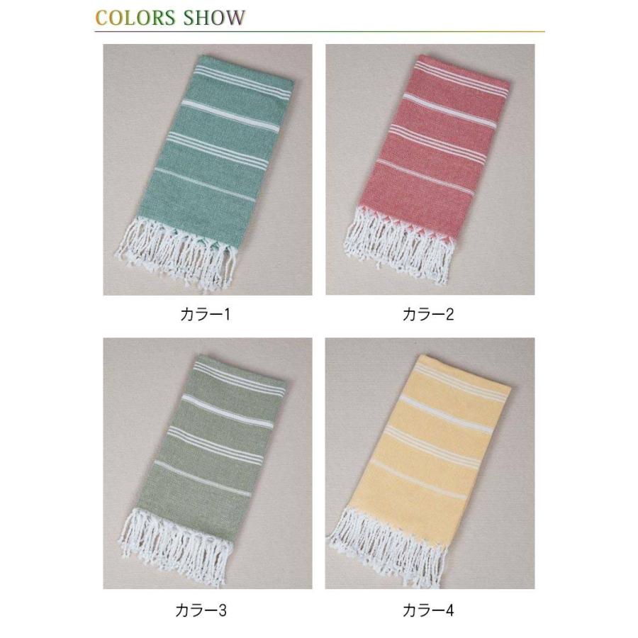 吸水タオル ビーチタオル ストライプ柄 速乾タオル 大判サイズ