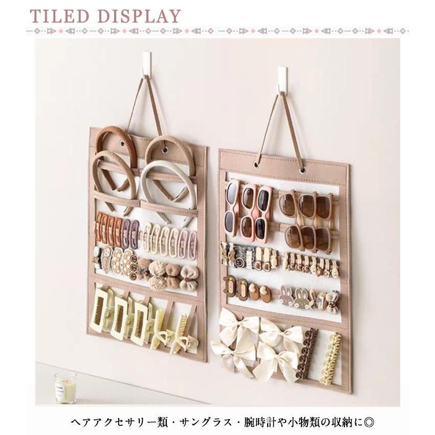 ヘアアクセサリー収納 ヘアピン 収納 ヘアアクセ収納 キッズ 2点セット