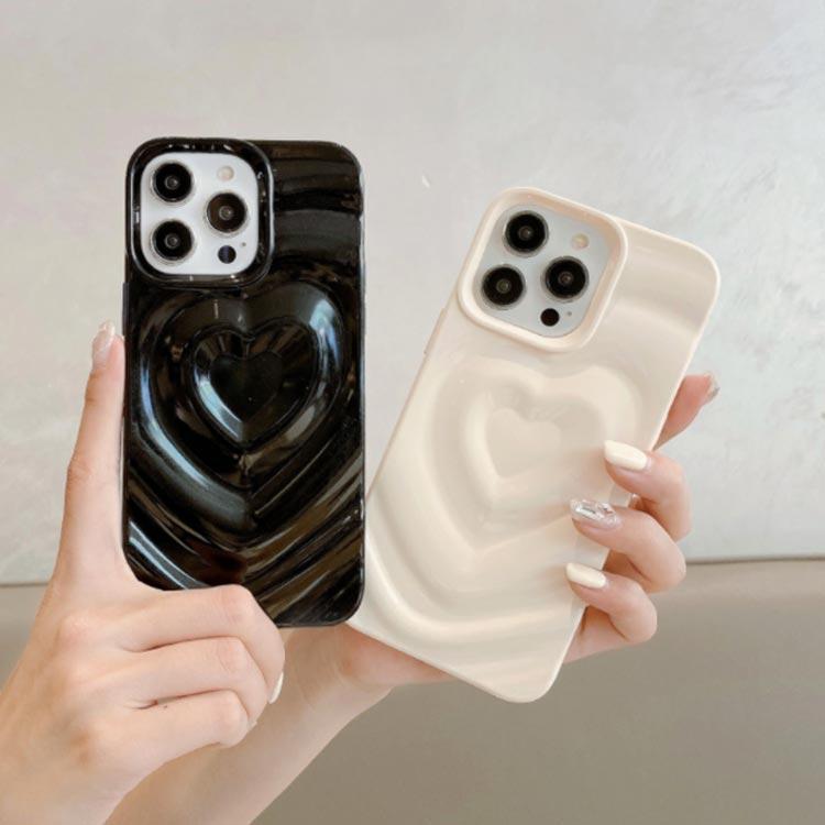 iPhone16 ケース iPhone16Pro iPhone16plus カプチーノハート 韓国