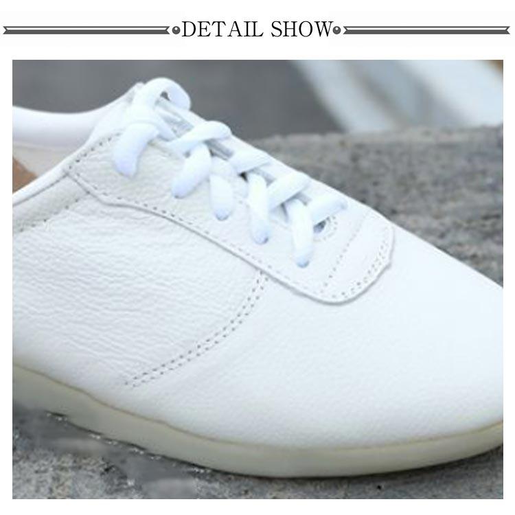 太極拳シューズ 本革 牛革 天然皮革 レディース メンズ スニーカー 靴 シューズ 紐 ローカット ジュニア 大人 太極拳 武術 長拳 カンフーシュー |  | 13