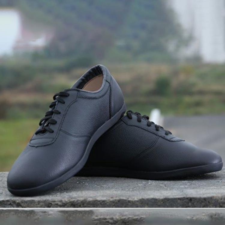 太極拳シューズ 本革 牛革 天然皮革 レディース メンズ スニーカー 靴 シューズ 紐 ローカット ジュニア 大人 太極拳 武術 長拳 カンフーシュー |  | 03