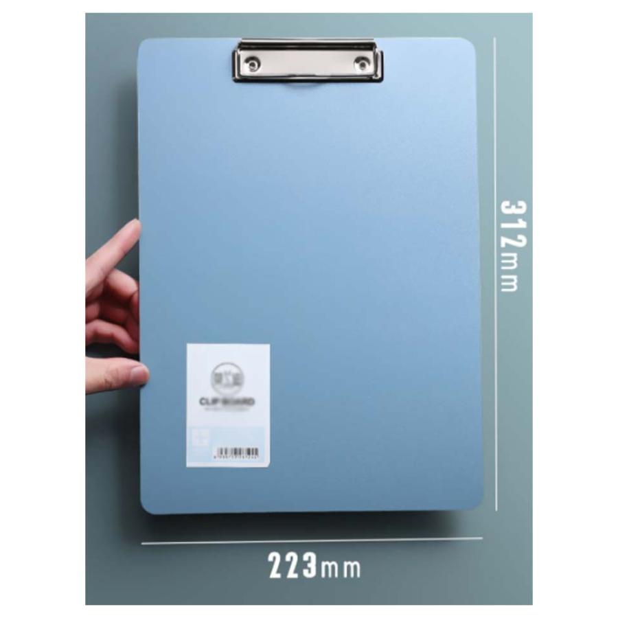 A4 クリップ ファイル バインダー 多機能 ファイルボード 二つ折り