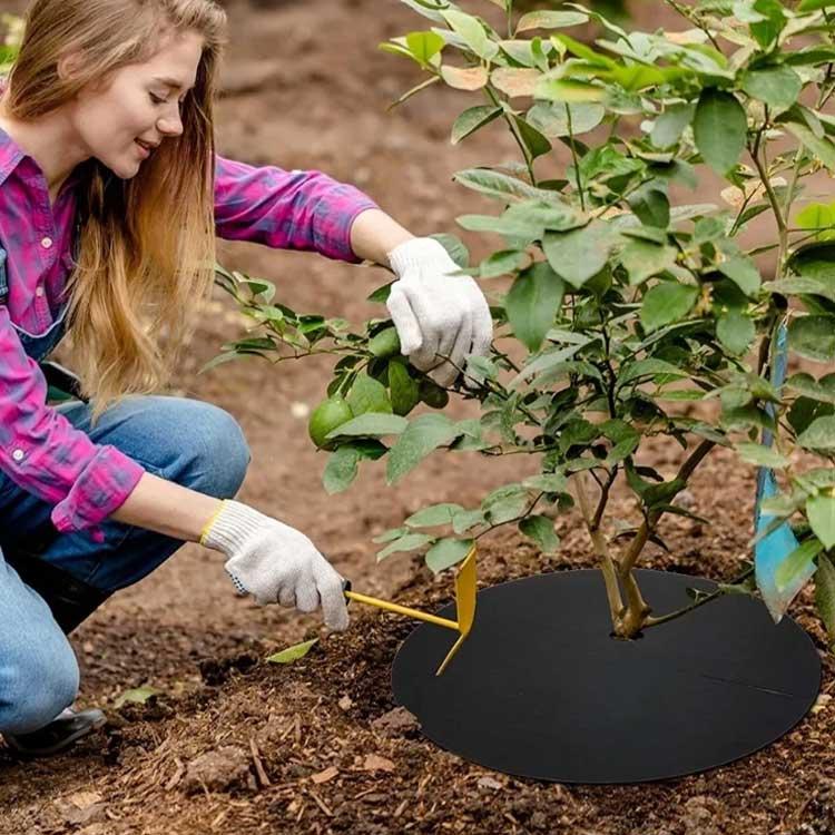 防草シート 庭園 シート 雑草シート 鉢マルチングシート 家庭菜園 雑草 