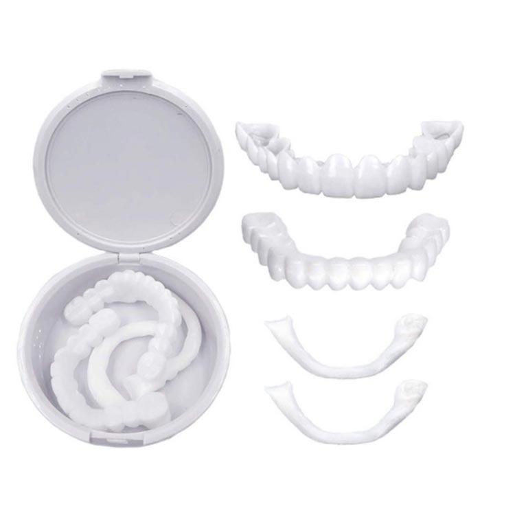 簡易つけば歯 仮歯 歯にかぶせる 義歯 自分で作る 上下セット カバー