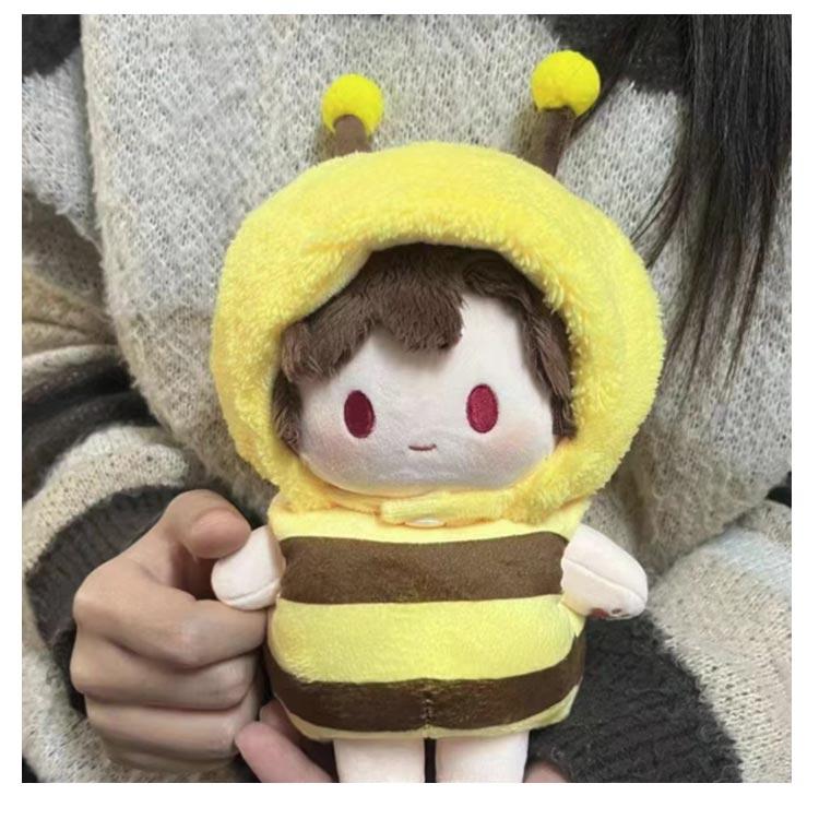 ミツバチ 15cm 小さい 10cm 20cm 服 みつばち ぬいぐるみ 被り物 蜂