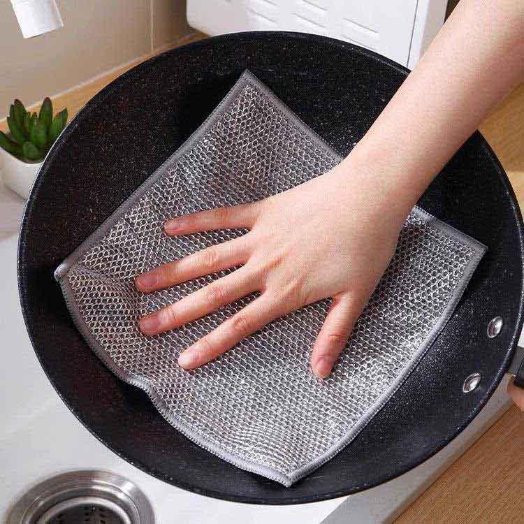 両面使用 竹炭 お手入れ簡単 20×20cm 14枚セット ふきん キッチン