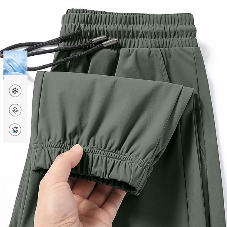 トレーニングパンツ 接触冷感 2枚セット 速乾ズボン ストレッチパンツ
