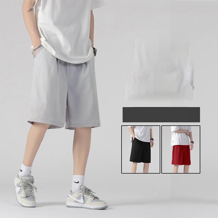接触冷感 サマーパンツ ショートパンツ メッシュ メンズ ハーフパンツ