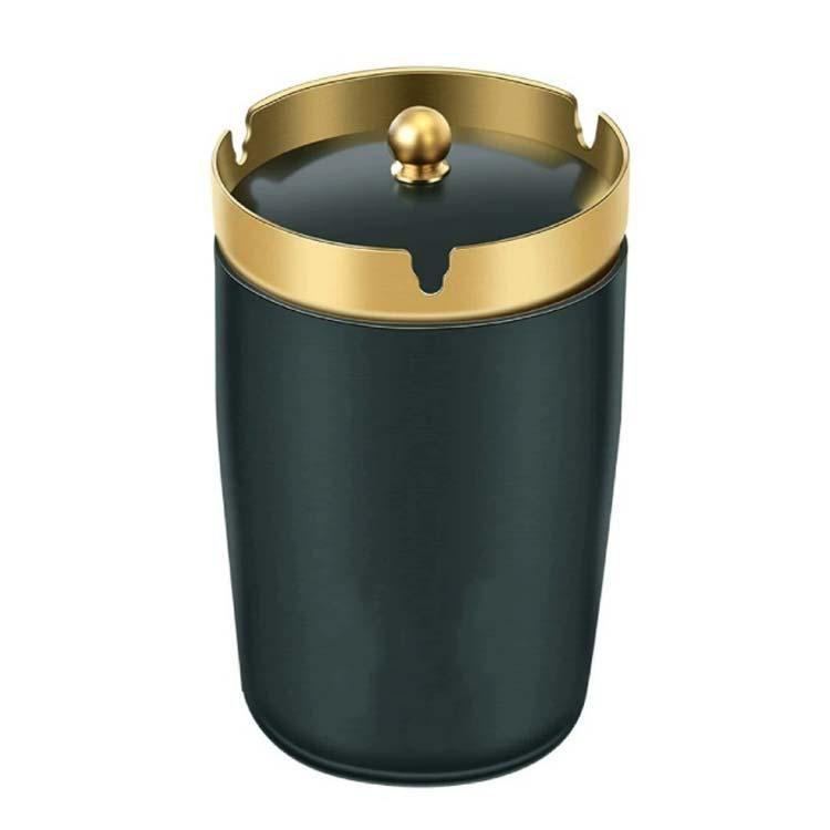 ブラック 車用 アイコス スリム ステンレス フタ付 灰皿 車 高級 はい