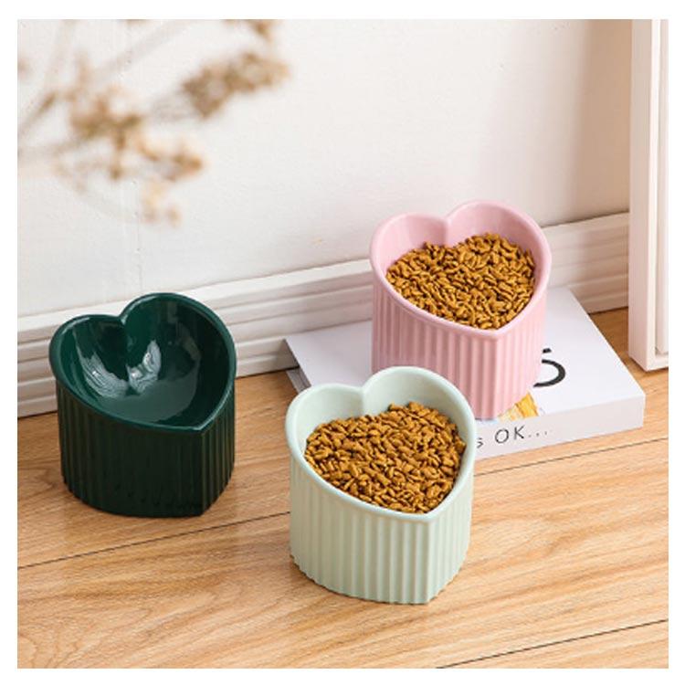 Pet ペットボウル 猫 食器 フードボウル 陶器 スタンド ペット用　餌入れ tower フードボウル ペットフードボウルスタンド タワー 犬 エサ